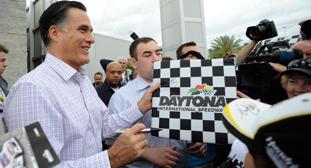 Romney_Daytona_500
