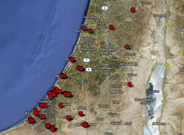 Mapping the Israel-Gaza Conflict