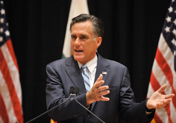Changes in Mitt Romney Platform