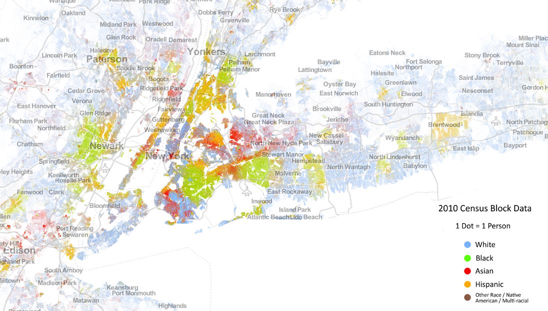 New York City Demographic Map