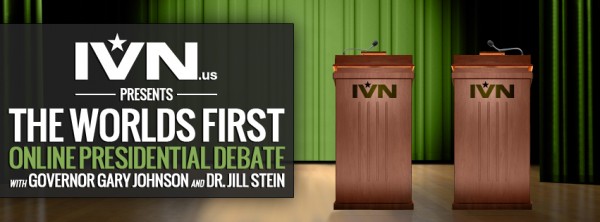 Presidential Debate with Governor Gary Johnson and Dr. Jill Stein
