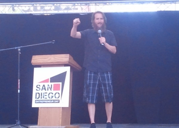 Greg Koch at San Diego Entrepreneur Day.