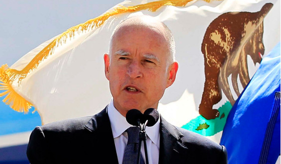 California Governor Jerry Brown // credit: educationnews.org