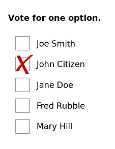 single-choice-voting