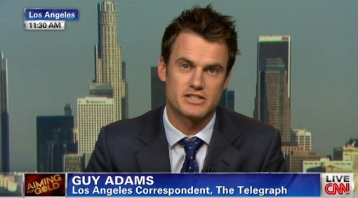 Guy Adams appearing on CNN