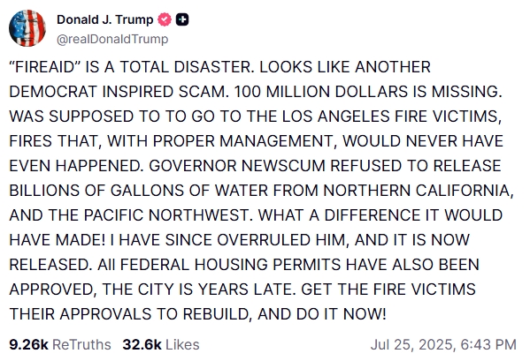 Trump truth social. 