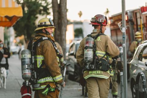 LA firefighters